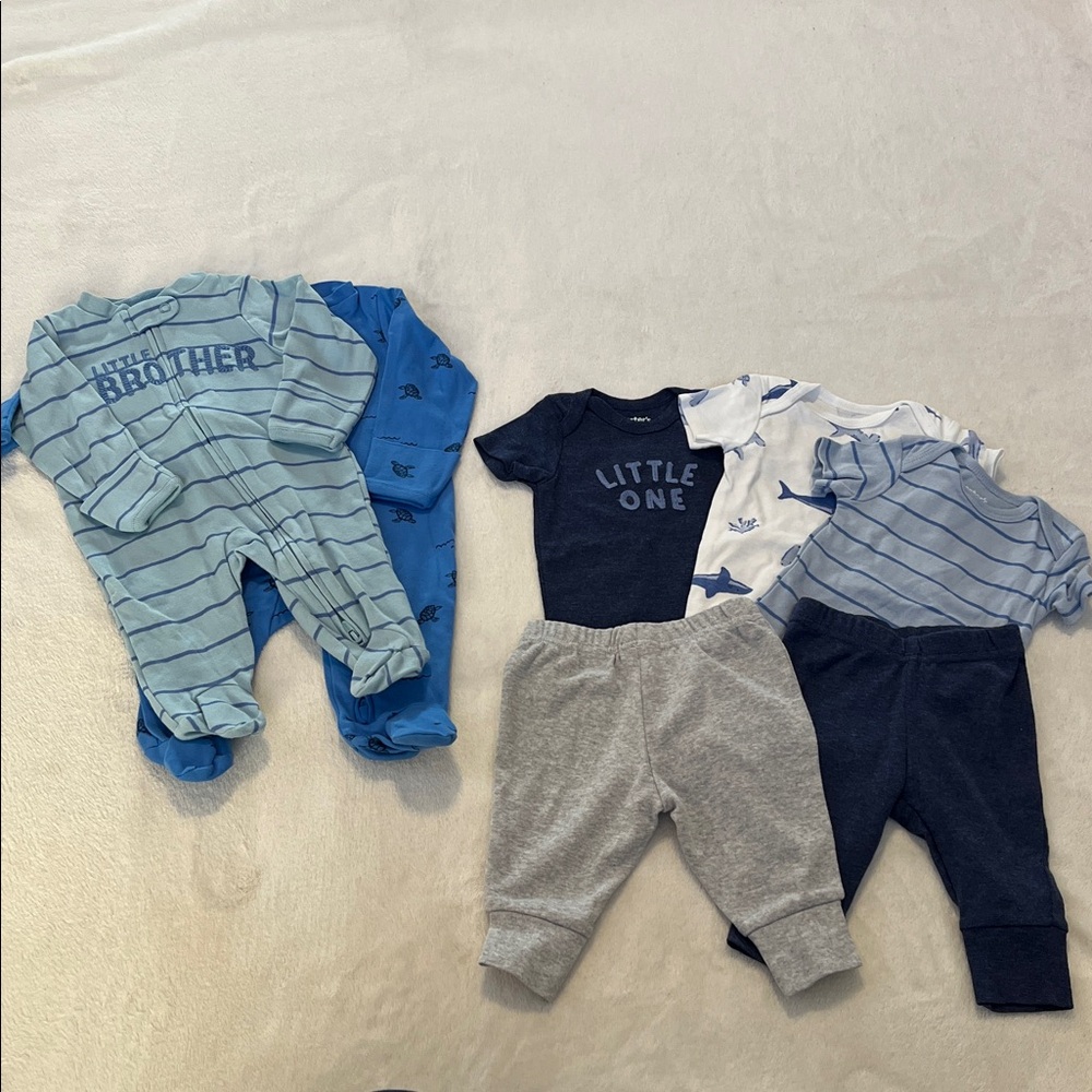 NWOT Carter's Baby Boys 0-3 mo. Lot